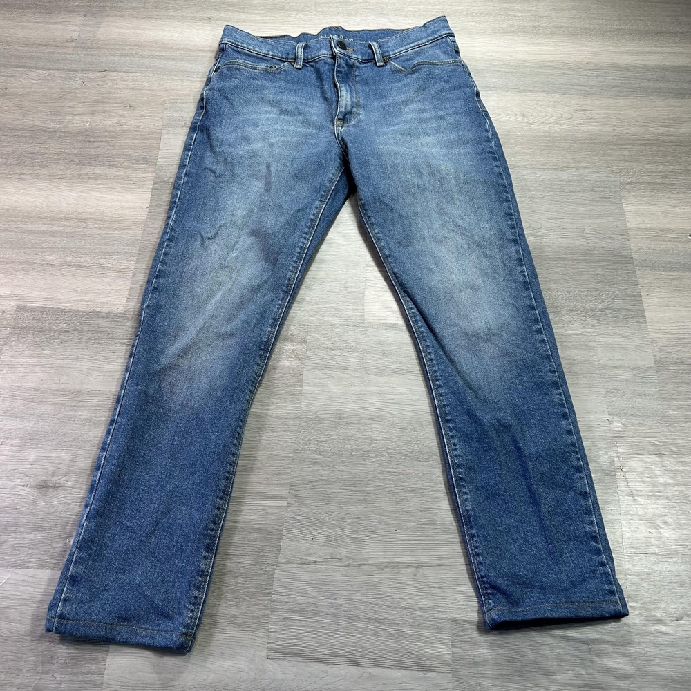 Mott & Bow Jeans Mens 30x28 Blue Skinny Slim Stretch Denim Medium Wash Pants